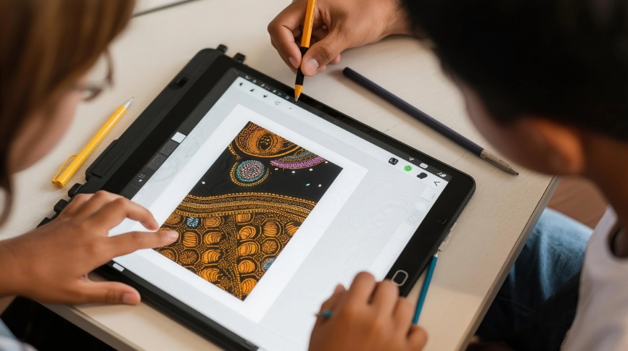 Fitur Belajar Budaya Batik Indonesia